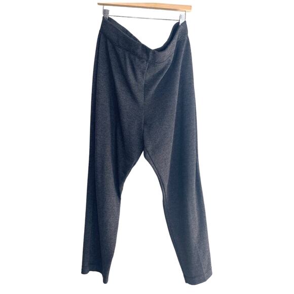 CROFT & BARROW WOMENS COMFY SWEATPANTS DARK GRAY XXL SHORT - Picture 1 of 7